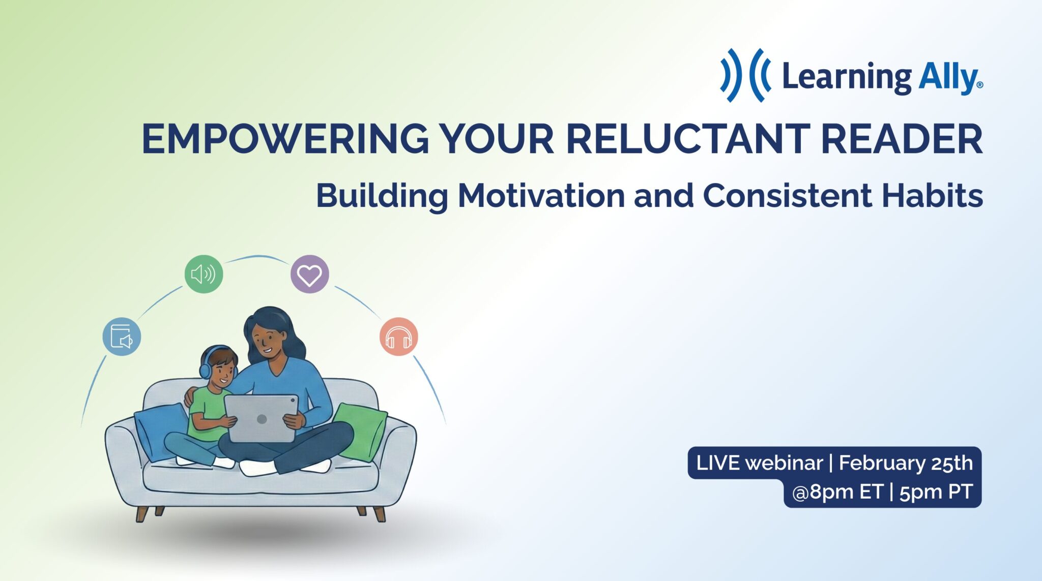 Explore Literacy Webinars & Events - Learning Ally