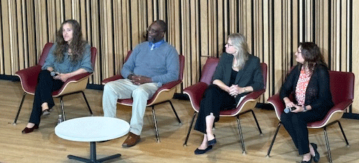 Picture of the DC panel after the Left Behind documentary sponsored by Learning Ally