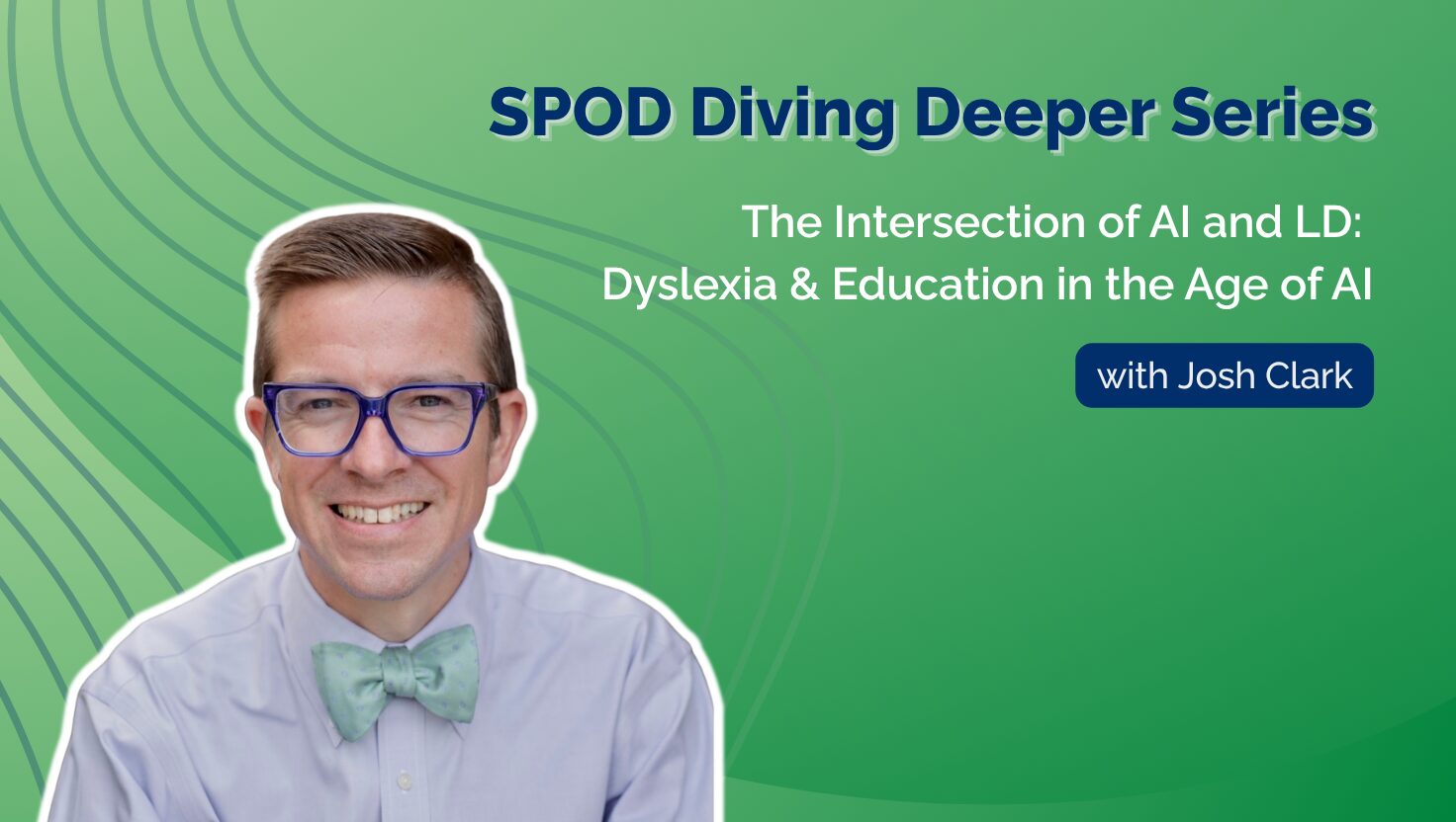 Diving Deeper into AI and LD like dyslexia