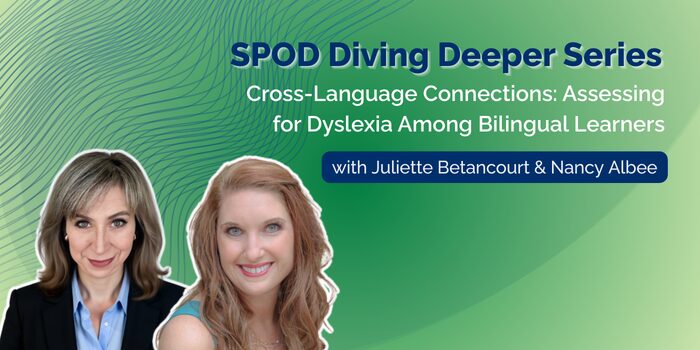 Cross-Language Connections: Assessing for Dyslexia among Bilingual Learners